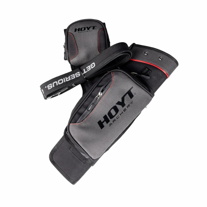 Hoyt Quiver Hip Range Time 2025 RH/LH Grey/Black